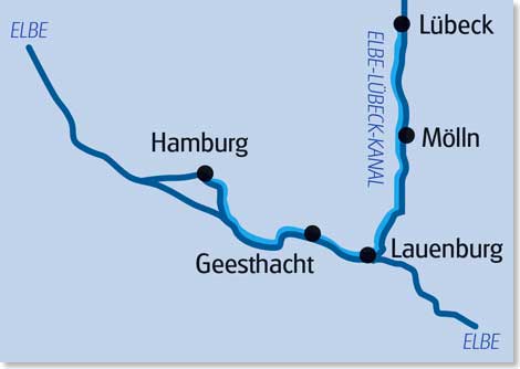 Karte: KVS-tours, Bremerhaven