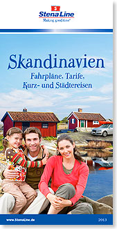 Broschuere Stena Line Skandinavien