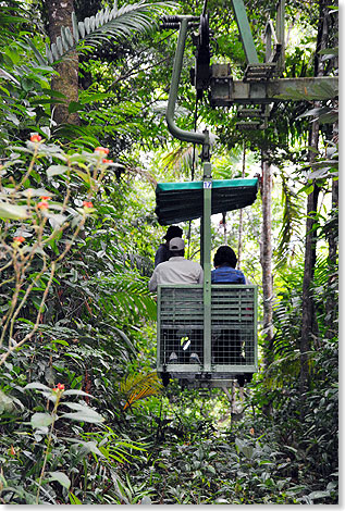 Die Seilbahn Telefrico de Gamboa