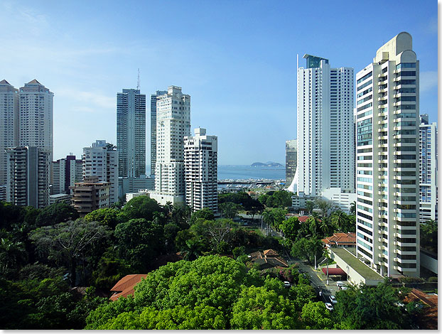 Panama-Stadt 
			 eine Weltmetropole mitten im Dschungel