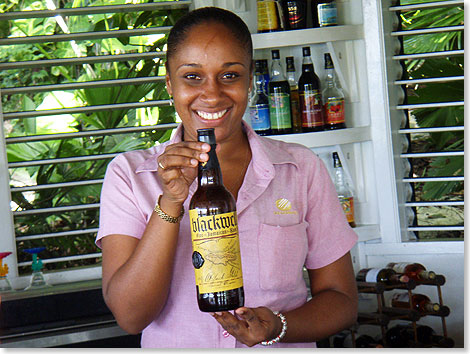 Blackwell-Rum. Chris Blackwell, Gründer der Plattenfirma Island Records und ehemaliger Produzent Bob Marleys, gehören heute einige der schönsten Plätze auf der Insel