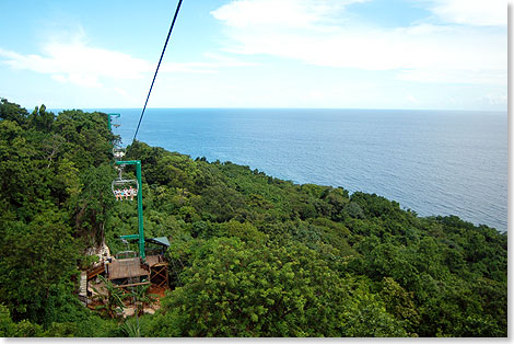 Freizeitpark Mystic Mountain Seilbahn