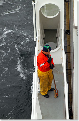 Rein Schiff  das A und O in der Seefahrt