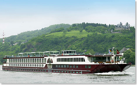 Die gerade renovierte MS SERENITY