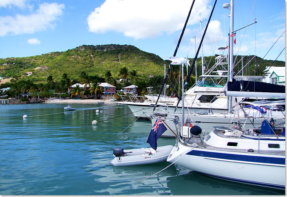 Im Falmouth Harbour auf Antigua