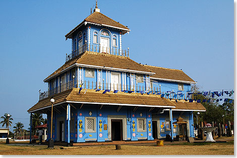 Mit seiner hbschen, farbenfohen Architektur ist der Pilgerort Dewundara (auch Dondra) bei Matara ein beliebtes Ziel fr Touristen.