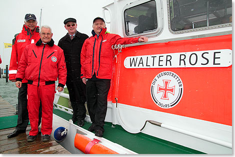  Die WALTER ROSE gehrt zur 9,5-Meter-Klasse der DGzRS. Foto: DGzRS