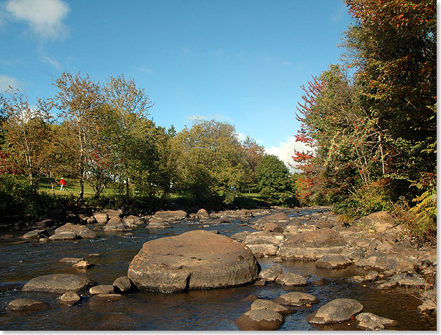 Der Saint-Charles River ist der heilige Fluss der Wendat-Indianer.