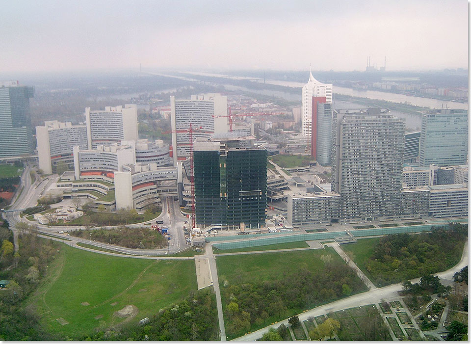 Beeindruckender Blick vom Donauturm