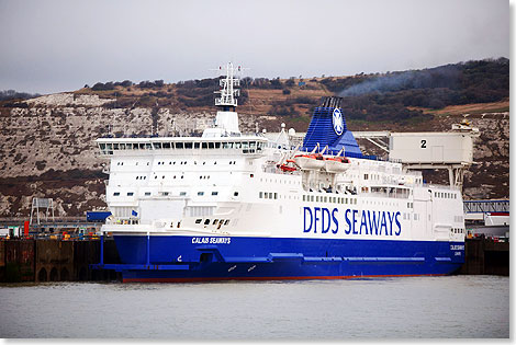 Calais Seaways von DFDS Seaways, Hamburg
