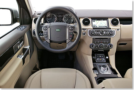 LandRover Discovery, Cockpit