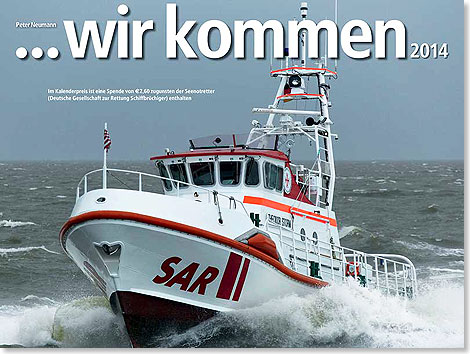 Der DGzRS-Kalender 2014.