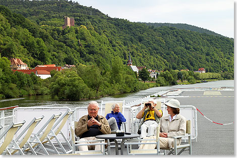 Beschaulichkeit aus der Decksperspektive