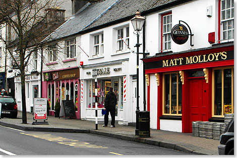 Matt Molloys Pub am frhen Vormittag. Das Bier fr den Abend ist bereits geliefert.