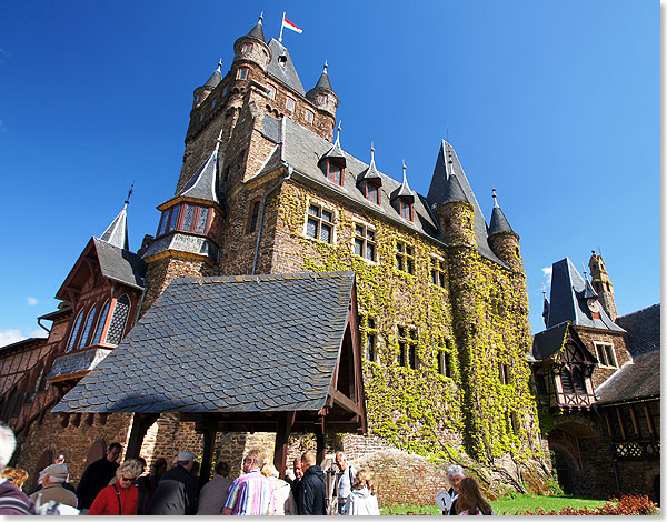 Rundgang auf der Reichsburg in Cochem