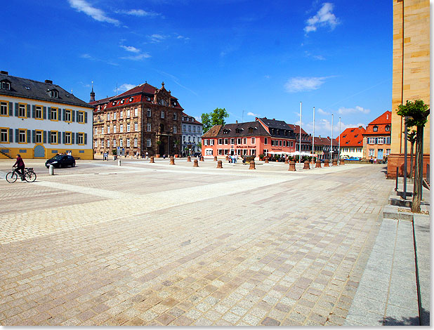 Der Domplatz in Speyer