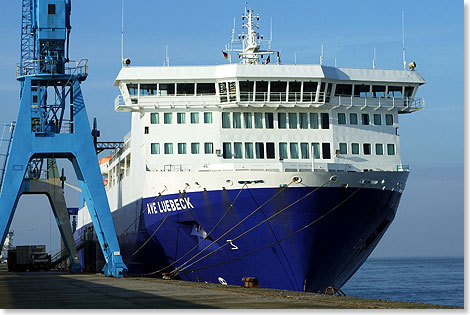 Die AVE LBECK wird knftig unter dem Namen STENA ALEGRA in See stechen