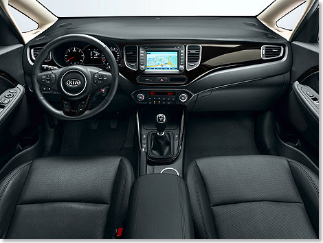 Kia Carens Cockpit