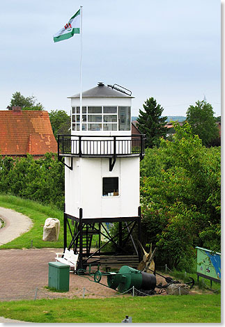 Der Museumsturm altes Leitfeuer Twielenfleth von

1893 im Alten Land.