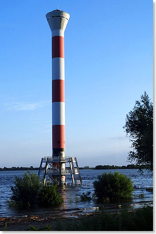 Das Unterfeuer von 1984 in Blankenese.