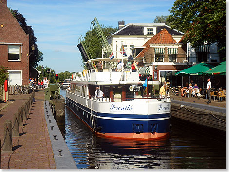 Die SERENIT in Blokzijl, Holland.