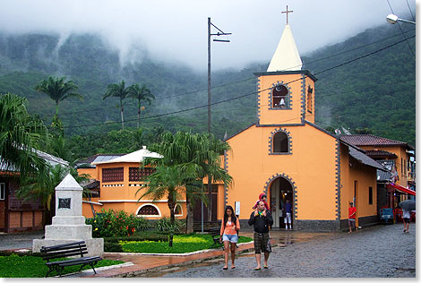 Die Kirche in Abraão.