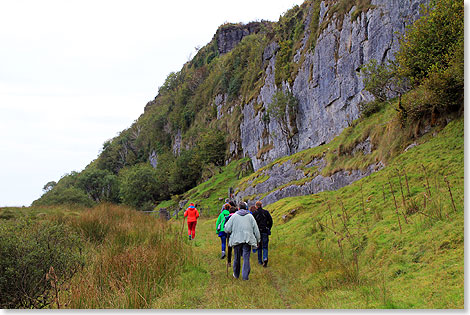 Wanderung durch ein 10.000 Jahre altes Gletschertal.