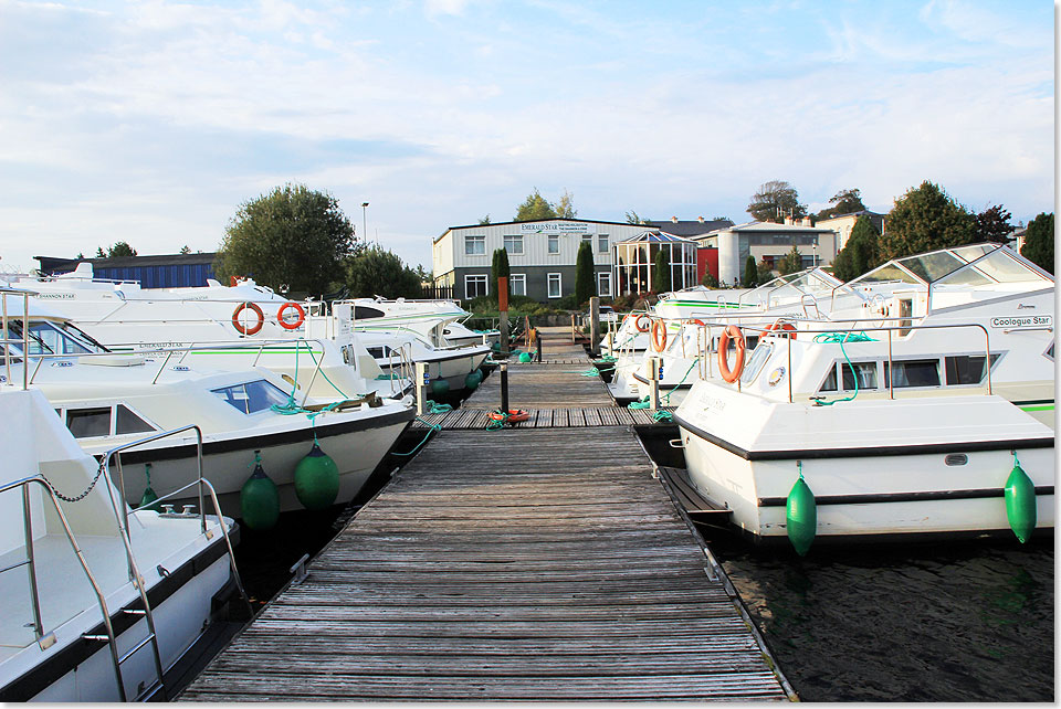 Die Marina in Carrick on Shannon.