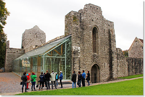 Das ehrwrdige Zisterzienser-Kloster in Boyle.