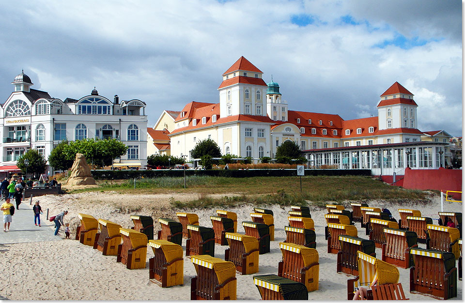 Kurhaus und Strandhotel in Binz auf Rügen.