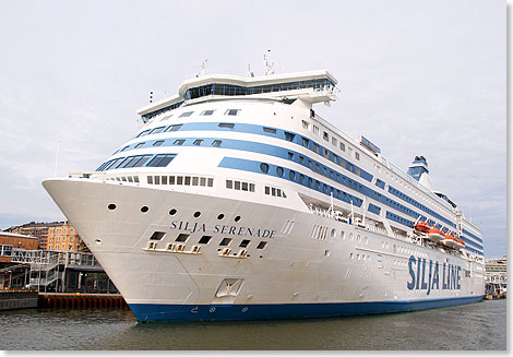 Die SILJA SERENADE soll umfangreich umgebaut werden und dann noch mehr Luxus an Bord bieten. 