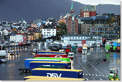 Eine der regenreichsten europischen Stdte, das ist Bergen.