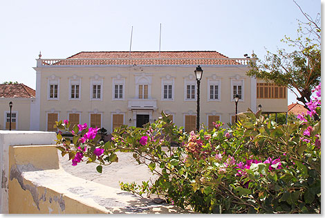 Der Regierungspalast der Kapverden in Porto Praio.