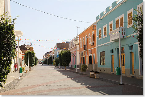 Fugngerzone in Porto de Praia.