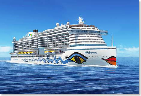 Animation: AIDA Cruises, Rostock