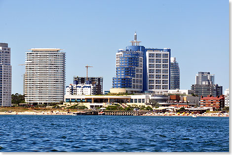 Grtes Hotel von Punta del Este ist das Conrad, es ist Austragungsort fr internationale Pokertuniere.