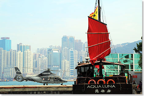 Zwei 
	Welten prallen in Hong Kong aufeinander