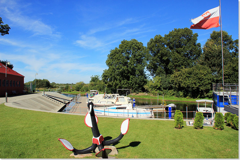 Die 
	neue Marina in Czarnkow, frher Scharnikau