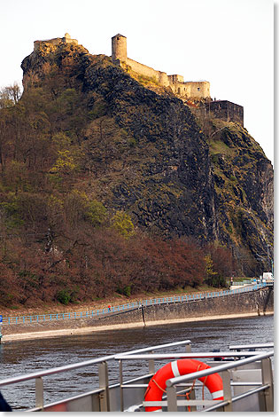 Die 
			Burg Schreckenstein bei Usti in Tschechien.