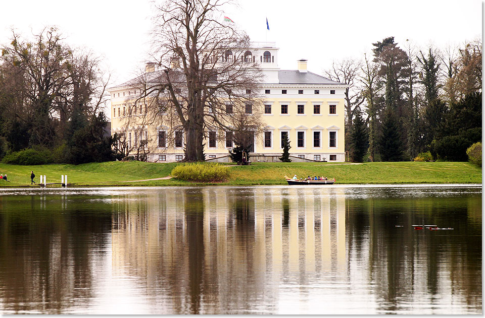 Das 
	Wrlitzer Schloss im Dessau-Wrlitzer Gartenreich