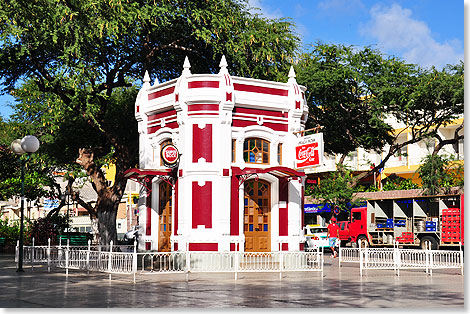 Der Pavillion am Praca Nova in Mindelo.