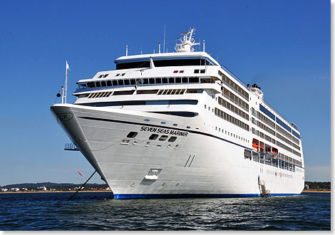 Die SEVEN SEAS MARINER von Regent Seven Seas Cruises.