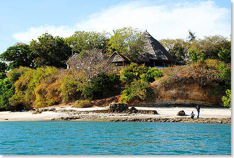 Der Kilifi Creek und die Goshi-Mndungsbucht sind nicht nur von zahlreichen schnen Strnden umgeben. Mit ihren grnen Ufern und Hotelbauten, die oft der traditionellen kenianischen Baukunst nachempfunden sind, liefern sie auch die passende Urlaubskulisse dazu.