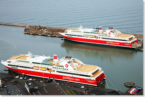 Mitte Mrz 2014 nahm die BERGENSFJORD der Fhrgesellschaft Fjord Line ihren Dienst auf. Wie schon ihr Schwesterschiff, die STAVANGERFJORD, ist auch sie mit einem LNG-Antrieb ausgestattet.