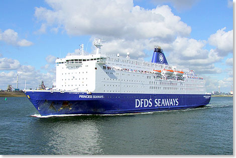  oder PRINCESS SEAWAYS und sind bereits am nchsten Tag in Newcastle.