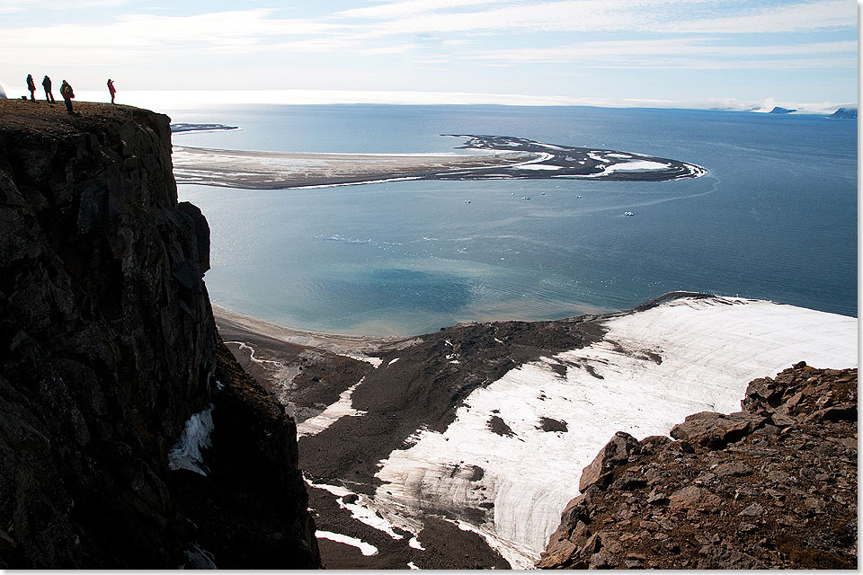Auf Franz-Joseph-Land ist eine Ansteuerung des Kap Fligeli, den nrdlichsten Punkt der Inselgruppe, vorgesehen.