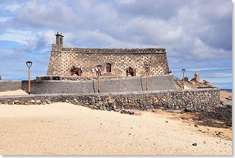 Lanzarote  Das Castilio de San Gabriel in Arrecife.