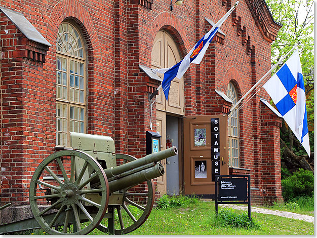 Museum auf der Festungsinsel Suomenlinna.