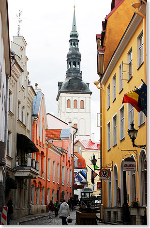 Die Heiliggeistkirche in Tallinn.