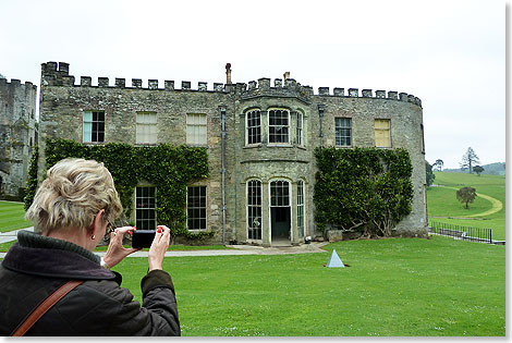 Objekt der Bewunderung: Port Eliot, bewohnt und bewirtschaftet, liegt mitten im Land von Rosamunde Pilcher, gleich westlich von Plymouth und gehört zu den beliebtesten Besucherzielen. 